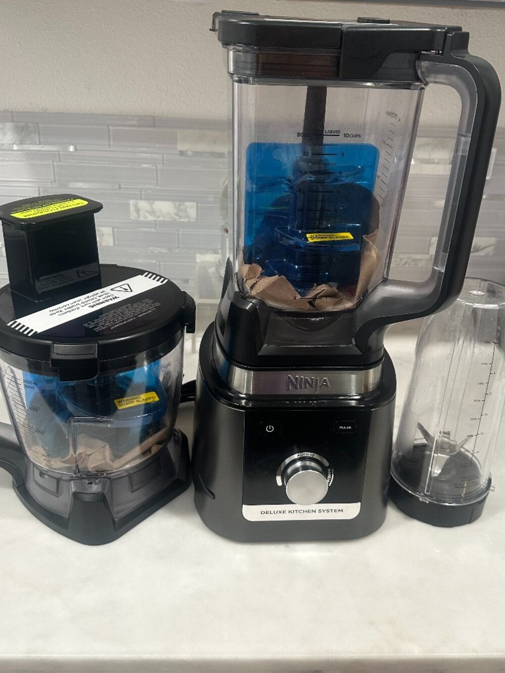 NINJA CO905KS Deluxe Blender & Kitchen System with Pitcher, Processor, Cup - Picture 2 of 9